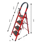 Folding Ladder Industrial Herringbone Ladder Multifunctional Portable Engineering Construction Staircase Small Ladder Climbing Ladder Combined Ladder Climbing Ladder Step Ladder