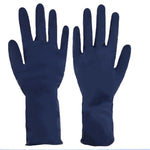 50 Pieces / Box L Size Gloves Powder Free Disposable Temporary Use Of Latex Blue Gloves