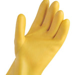 20 Pairs Thicken Latex Gloves Housekeeping Dishwashing Laundry Protective Gloves Wear Resistant Protective Gloves