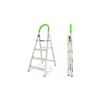 Aluminum Alloy Five Step Ladder Folding Ladder Miter Ladder Working Height 1100mm Maximum Load 100kg