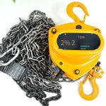 CB025 Type 2.5t 8m Chain Hoist Single Double Chain Triangle Hoist Manual Chain Reversing Small Sling