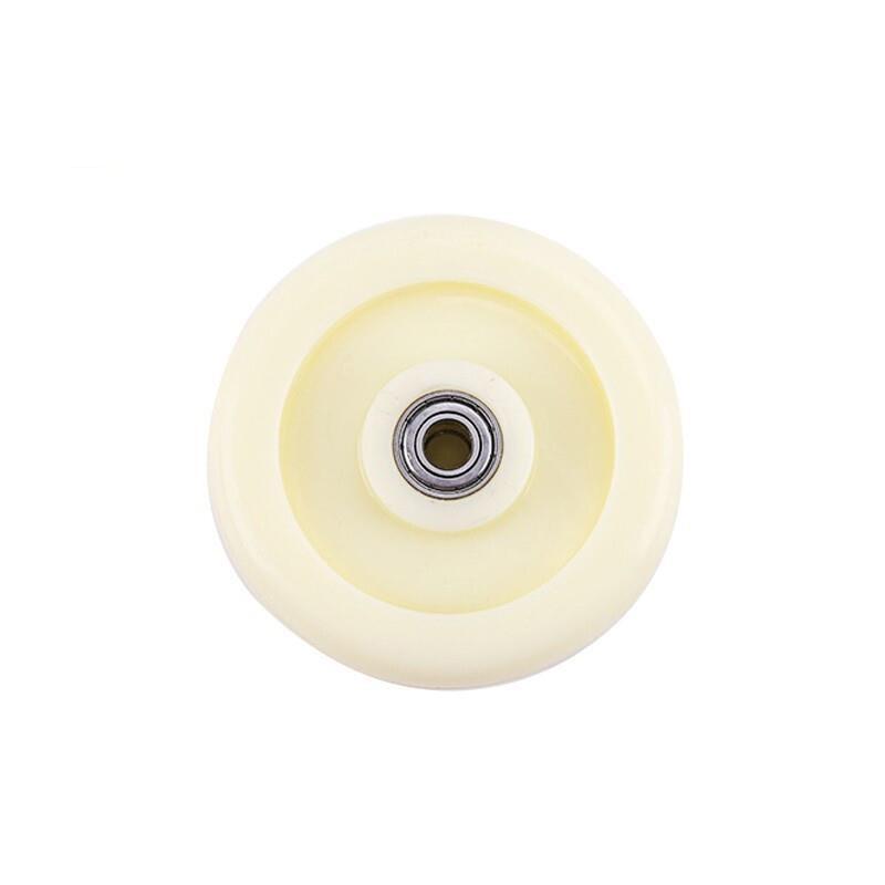 15 Pieces Nylon Wheel Caster Cart Wheel Nylon Wheel Hand Push Wheel Thickened Wheel 3 Inch Light Single Wheel