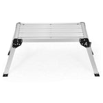 Aluminum Alloy Folding Horse Stool Portable Car Washing And Decoration Platform Multi Function Worktable 30cm * 75cm