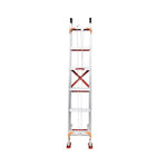 Aluminum Alloy Telescopic Ladder Aluminum Ladder Retractable Ladder 3mm Thickness 3m L 6m