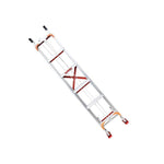 4m Aluminum Alloy Telescopic Ladder Aluminum Ladder Retractable Ladder 3mm Thickness