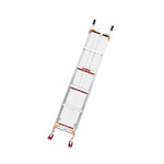 4m Aluminum Alloy Telescopic Ladder Aluminum Ladder Retractable Stair 2mm Thickness