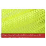 10 Pieces Reflective Vest with Mesh Breathable Fabric Reflective Safety Vest Running Ridding Working Vest - Fluorescent Yellow
