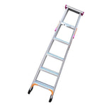 Widened And Thickened Full Antiskid Engineering Ladder Multifunctional Folding Ladder Aluminum Ladder 3m Full Antiskid 10 Steps