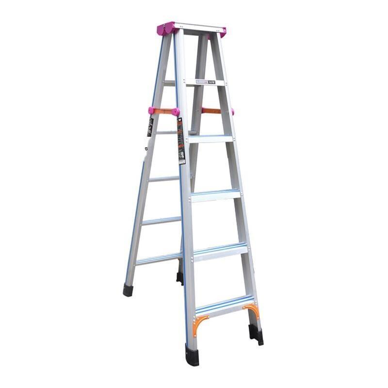 1.2m Widen And Thicken Full Anti Slip Engineering Ladder Multi Function Folding Ladder Aluminum Ladder 1.2m Full Anti Slip 4 Steps