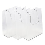 Transparent Handbag (50 Pieces) Packaging Bag PP Frosted Business Gift Bag PP Transparent Plastic Bag