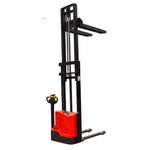 Full Electric Forklift Stacker 1.5t Electric Hydraulic Lift Truck Full Automatic Walking Loading And Unloading Vehicle Battery Stacker [1.5t Stacker Can Lift 3m]