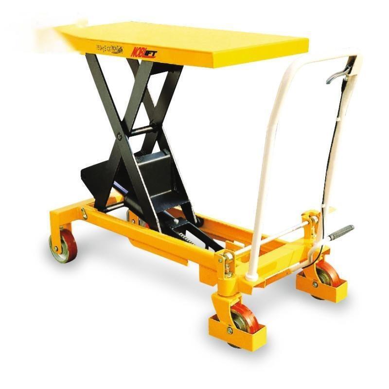 TF75 Pedal Scissor Hydraulic Lifting Platform Manual Single-Scissor Lift Table 750kg 0.99m