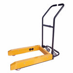 Plastic Turnover Basket Manual Forklift 1460 * 820 * 1020mm Turnover Box Trolley Basket Carrier