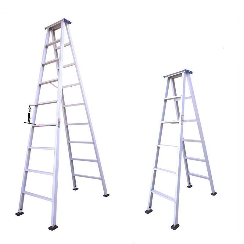 1.5m Aluminum Alloy Hinge Ladder Herringbone Ladder Engineering Ladder Family Portable Folding Thickening