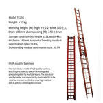 9m Two Section Elevator High Quality Bamboo Load-bearing 53kg