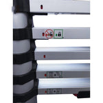 2.3m Aluminum Alloy Bamboo Ladder Telescopic Ladder Load-bearing  150kg