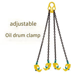 VDL1 Oil Bucket Tong Sling Lifting Tool Load 500kg Yellow 1 Set