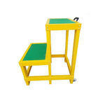 3 Steps FRP Insulation Step Stool Ladders Insulation Stool Strong and Durable Electrical Stool Anti-slip Electrical Insulating Platform