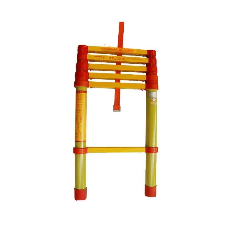 3m Glass Fiber Reinforced Plastic Telescopic Fishing Rod Ladder Bamboo Ladder Elevator Reinforced