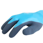 6 Pieces Cold Proof And Warm Keeping Gloves Latex Frosting Dipping And Gluing Labor Protection Gloves Anti Slip And Wear Resistant Gloves 1 Pair Free Size