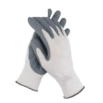 12 Pairs Nitrile Gloves Foam Nitrile Palm Coated Gloves Assembly Gloves Comfortable Fit Precision Operation Dipping