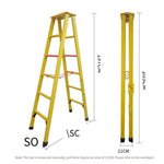 2m FRP Fiber Insulation Ladder, Miter Ladder, Electrical Ladder, Tool Platform, Ladder, Folding Engineering, Thickened Light Engineering Ladder