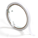 6 Pieces Cotton Paper Double Sided Tape 18mm * 9140mm * 80um (White) (16 Rolls / Bag)