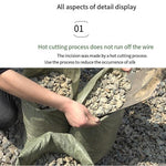 50 Pieces Moisture Proof And Waterproof Woven Bag Moving Snakeskin Express Parcel Packing Loading Cleaning Garbage 60 * 90 Gray Green
