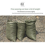 50 Pieces Moisture Proof And Waterproof Woven Bag Moving Snakeskin Express Parcel Packing Loading Cleaning Garbage 60 * 90 Gray Green