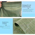 50 Pieces Moisture Proof And Waterproof Woven Bag Moving Snakeskin Express Parcel Packing Loading Cleaning Garbage 90 * 110 Gray Green