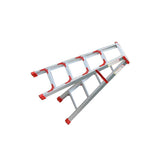 2m Climbing A-type Ladder Herringbone Ladder Folding Single Side Ascending Ladder Warehouse Folding Thickening Ladder