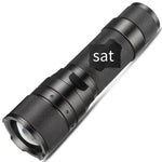 Led Strong Light Flashlight Customized Focusing Charging Mini Led Outdoor Riding Waterproof Long Range 1 Set