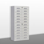 11 Bucket Door Ordinary Cabinet Office Multi-layer Storage Material Cabinet With Lock Multi Bucket Cabinet File Cabinet File Iron Drawer Cabinet