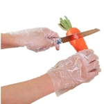 150 Bags Disposable Gloves Transparent Health PVC Food Gloves Catering Crayfish Beauty Plastic Gloves 100 Pieces / Bag