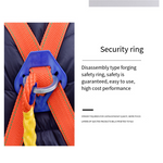 Safety Belt Full Body Five Point Aerial Safety Belt Outdoor Construction Safety Rope With Double Hook