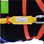 Safety Belt Full Body Five Point Aerial Safety Belt Outdoor Construction Safety Rope With Double Hook