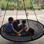 Swing Large Amusement Park Scenic Spot Outdoor Sub Swing Circular Bird's Nest Swing Courtyard Multi Person Swing Disc Diameter 1.2m