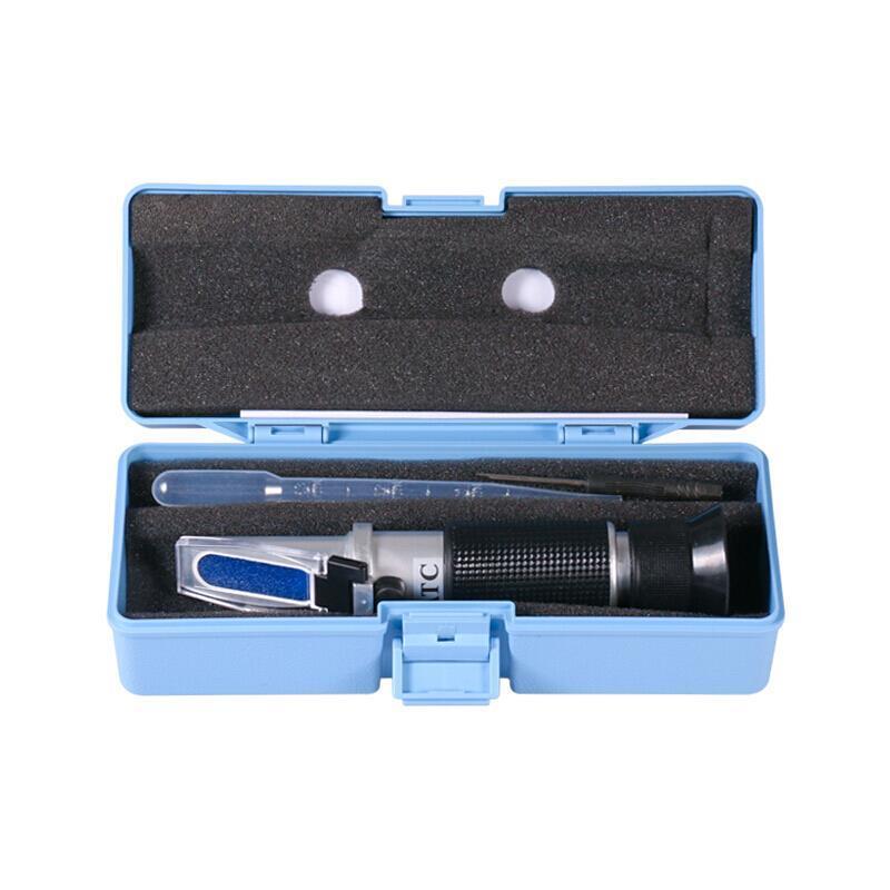 Sugar Meter Fruit Sugar Meter High Precision Sweetness Tester Sugar Refractometer Cutting Fluid Water Juice Concentration Meter Sugar Meter 0 ~ 32% (fruit Universal)