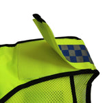 Motorcycle Riding Reflective Vest Safety Protective Clothing Multifunctional Emergency Rescue Reflective Vest Security Vest - Fluorescent Yellow M