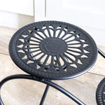 6 Pieces European Style Flower Rack Iron Art Multi-storey Balcony Living Room Flower Pot Rack Floor Type Bonsai Rack Creative Office Small Flower Rack 2f [white]