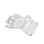 50 Packages Disposable Thickened Environment-Friendly PE Plastic Gloves Kitchen Dining Cleaning Beauty Appliances 100 / Package