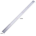 Deli 50 Pieces Straight Steel Ruler 500mm Rulers DL8050