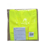 6 Pieces Fluorescent Vest Reflective Vest Woven Comfortable Breathable Strap Velcro Safety Vest