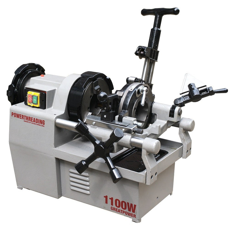 Pipe deals threading machine