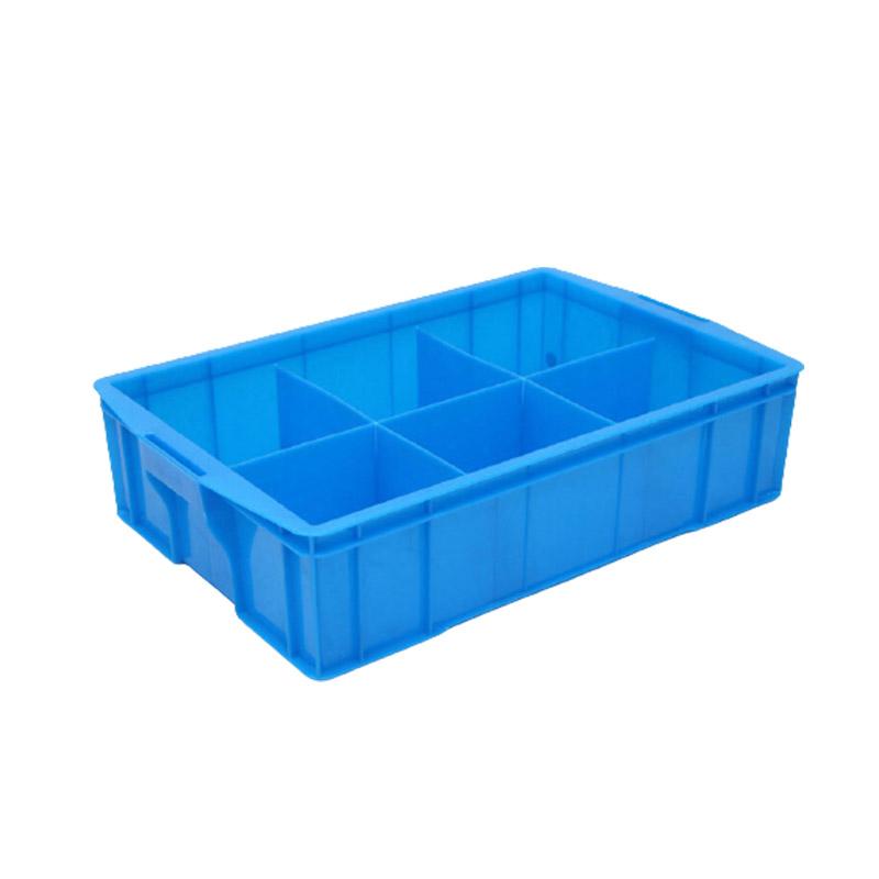 Plastic Turnover Box 360 * 250 * 140 Partition Box Plastic Material Box Hardware Tool Box Parts Multi Cell Box Plastic Box Screw Box Length Six Cells