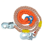 6 Pieces Safety Belt Electrician Aerial Work Rope Double Insurance Electric Safety Rope Double Back Omnidirectional Single Double Control Safety Rope