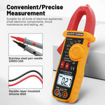 ECVV True RMS Digital AC/DC Clamp Meter 600A Multimeter Auto Range with Frequency Capacitance Temperature NCV Test Megohmmeter Data Hold