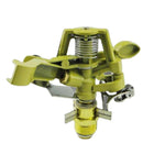 10 Pieces Agricultural Rocker Nozzle Automatic Rotation Lawn Greening 360 Degree Garden Sprinkler Irrigation Sprinkler Watering Artifact Alloy Controllable