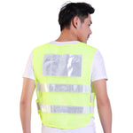 10 Pieces Reflective Vest, Traffic Vehicle Vest, Safety Clothes, Vehicle Mounted, Night Riding Reflective Vest, Environmental Sanitation Constructor, Fluorescent Coat