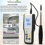 Thermal Anemometer Wind Meter High Sensitive Anemometer Wind Temperature And Wind Measurement Can Measure Breeze Factory Standard